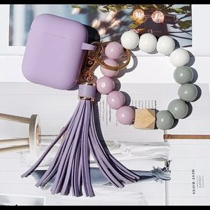 Bead wrist AirPod case